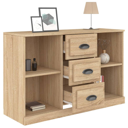 Skänk sonoma-ek 104,5x35,5x67,5 cm konstruerat trä