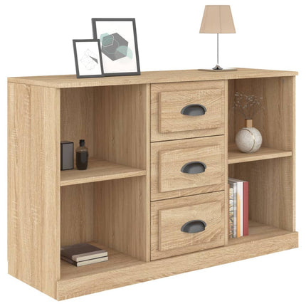 Skänk sonoma-ek 104,5x35,5x67,5 cm konstruerat trä