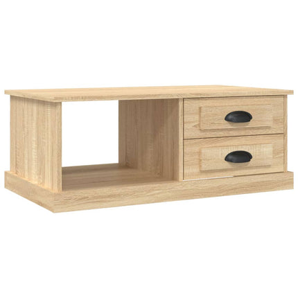Soffbord sonoma-ek 90x50x35 cm konstruerat trä