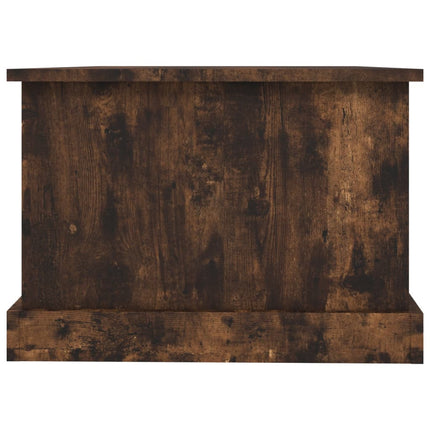 Soffbord rökfärgad ek 90x50x35 cm konstruerat trä