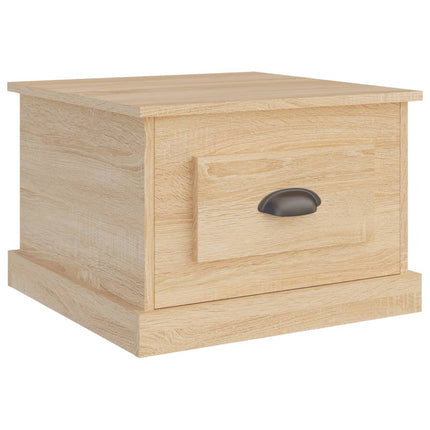 Soffbord sonoma-ek 50x50x35 cm konstruerat trä