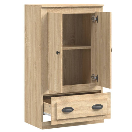 Skåp sonoma-ek 60x35,5x103,5 cm konstruerat trä