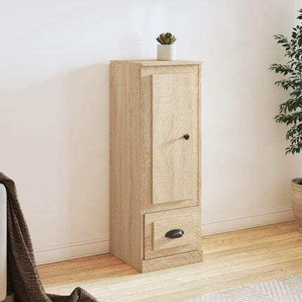 Skåp sonoma-ek 36x35,5x103,5 cm konstruerat trä