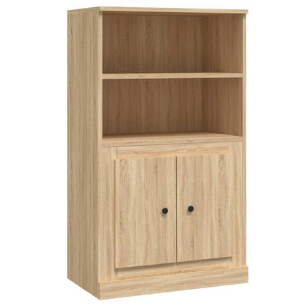Skåp sonoma-ek 60x35,5x103,5 cm konstruerat trä