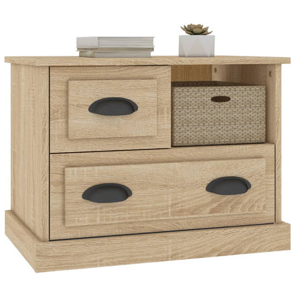 Sängbord sonoma-ek 60x39x45 cm