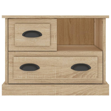Sängbord sonoma-ek 60x39x45 cm