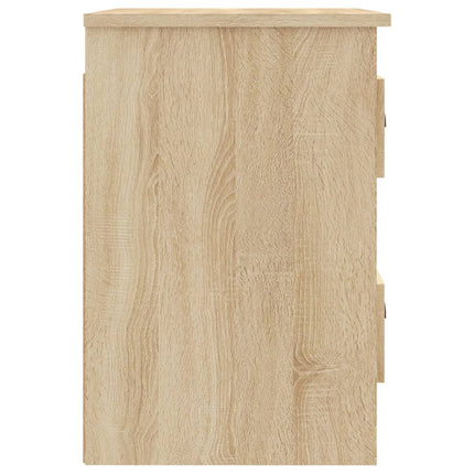 Väggmonterade sängbord 2 st sonoma-ek 41,5x36x53cm