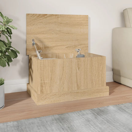 Förvaringslåda Sonoma Ek 50x30x28 cm Konstruerat trä