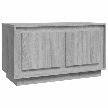 Tv-bänk grå sonoma 80x35x45 cm konstruerat trä