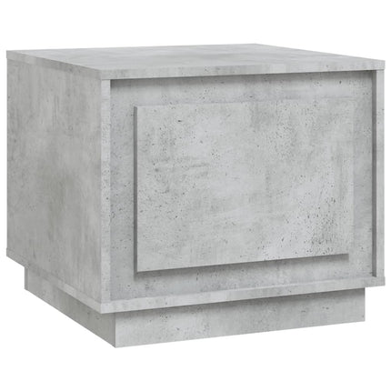 Soffbord betonggrå 51x50x44 cm konstruerat trä
