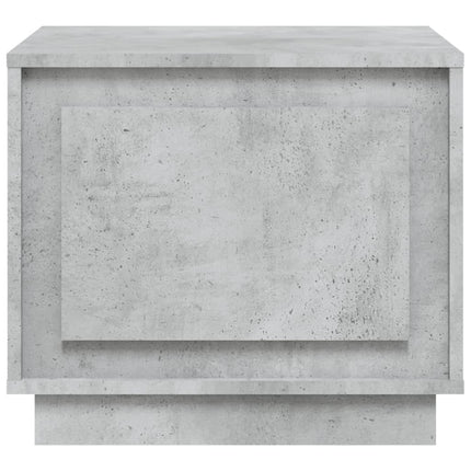 Soffbord betonggrå 51x50x44 cm konstruerat trä
