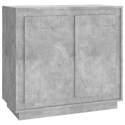 Skänk betonggrå 80x34x75 cm konstruerat trä