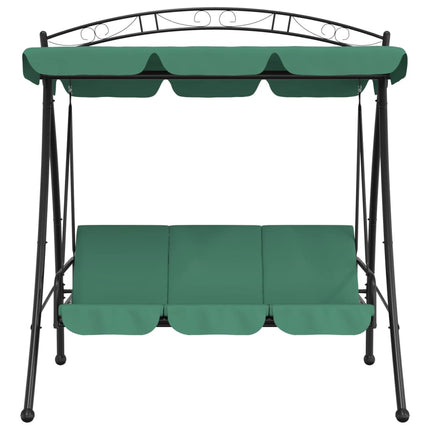 Hammock grön 198 cm tyg och stål