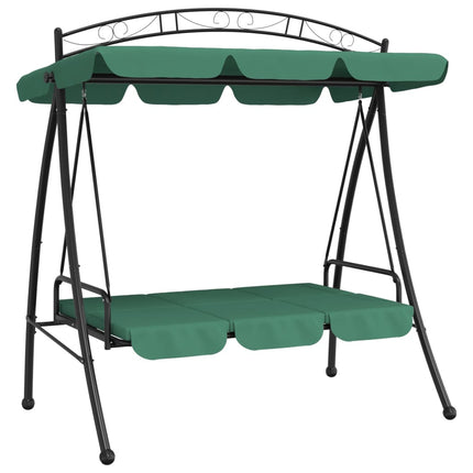 Hammock grön 198 cm tyg och stål
