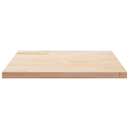 Bordsskiva 90x90x2,5 cm massiv furu fyrkantig