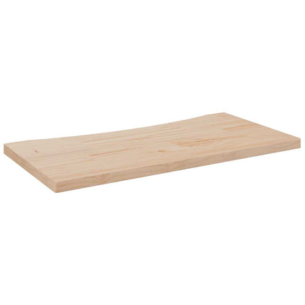 Skrivbordsskiva 80x40x2,5 cm massiv furu