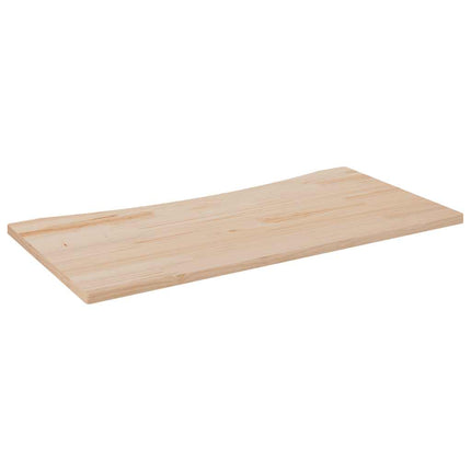 Skrivbordsskiva 110x60x2,5 cm massiv furu