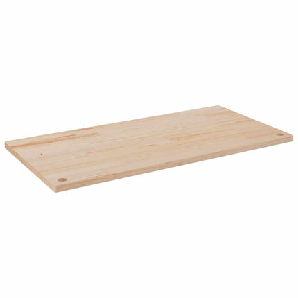Skrivbordsskiva 110x55x2,5 cm massiv furu