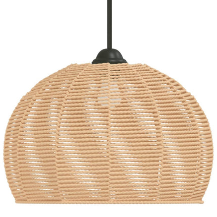 Taklampskärm Ø36x26 cm järn och papper