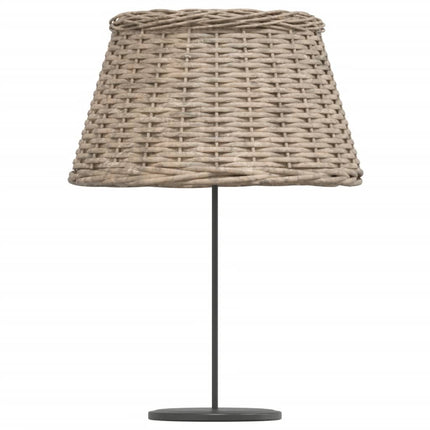 Lampskärm brun Ø50x30 cm korgmaterial