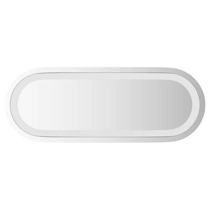 Badrumsspegel LED 40x15 cm oval