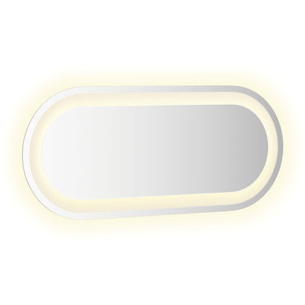 Badrumsspegel LED 60x25 cm oval
