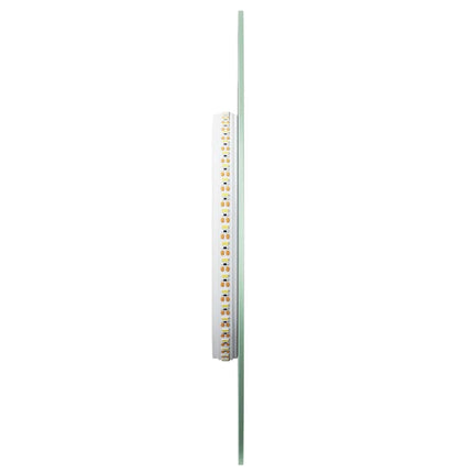 Badrumsspegel LED 60x25 cm oval