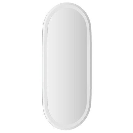 Badrumsspegel LED 80x35 cm oval