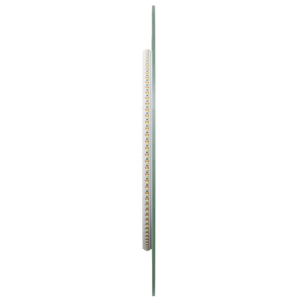 Badrumsspegel LED 90x40 cm oval