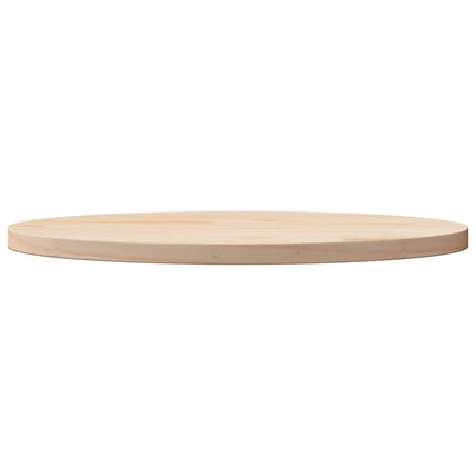 Bordsskiva 60x30x2,5 cm oval massiv furu