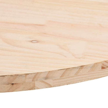 Bordsskiva 90x45x2,5 cm massivt trä furu oval
