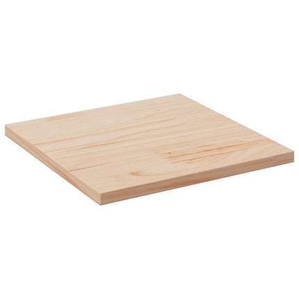 Bordsskiva 60x60x2,5 cm massiv furu fyrkantig