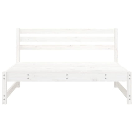 Mittensoffa vit 120x80 cm massiv furu