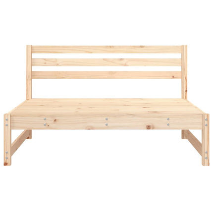 Mittensoffor 2 st 120x80 cm massiv furu
