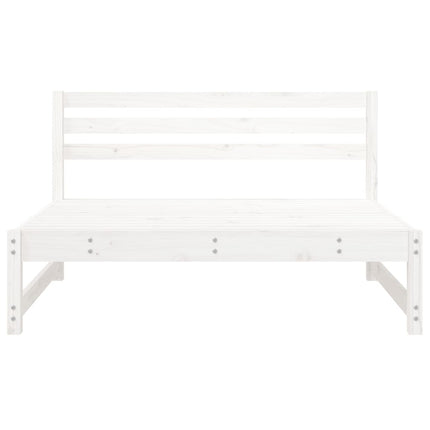 Mittensoffor 2 st vit 120x80 cm massiv furu