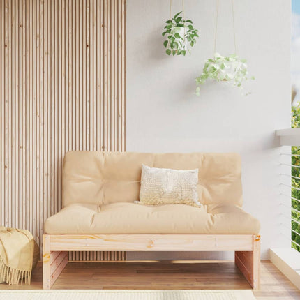 Mittensoffa 120x80 cm massiv furu