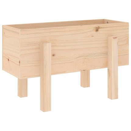 Odlingslåda 62x30x38 cm massiv furu
