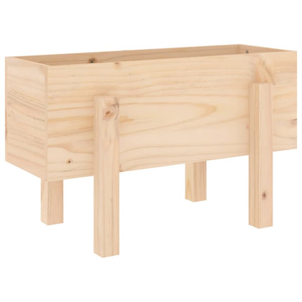 Odlingslåda 62x30x38 cm massiv furu