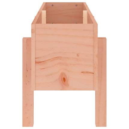 Odlingslåda på ben 101x30x38 cm massivt douglasträ