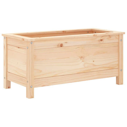 Odlingslåda 82,5x40x39 cm massiv furu
