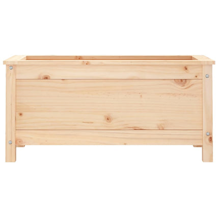 Odlingslåda 82,5x40x39 cm massiv furu