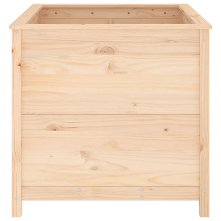 Odlingslåda 82,5x82,5x78 cm massiv furu