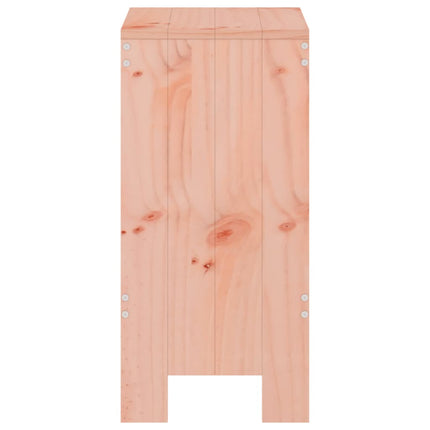Barstolar 2 st 40x36x75 cm massiv douglasträ