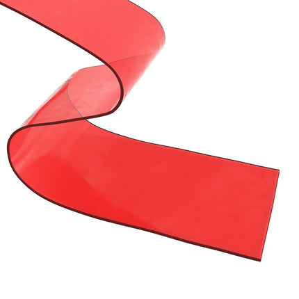 Köldridå röd 200x1,6 mm 25 m PVC