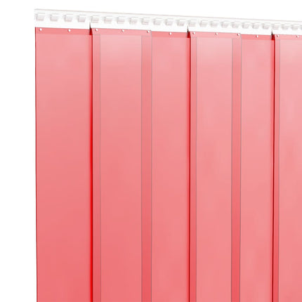 Köldridå röd 300x2,6 mm 10 m PVC