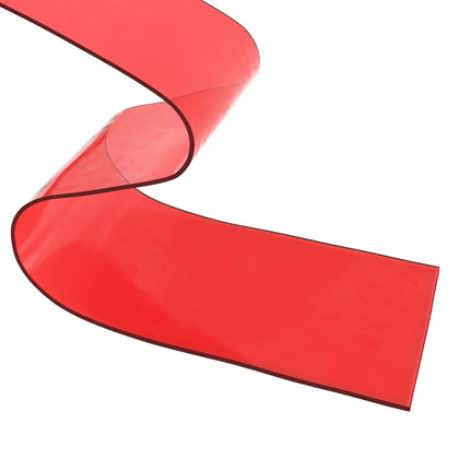 Köldridå röd 300x2,6 mm 10 m PVC