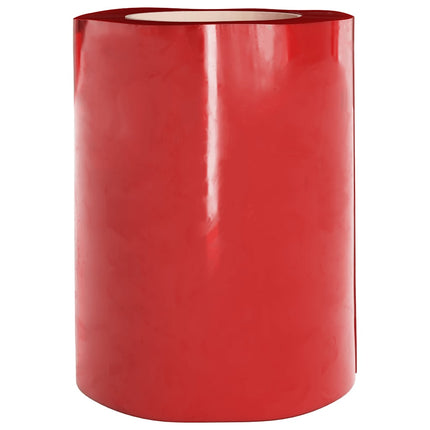 Köldridå röd 300x2,6 mm 25 m PVC