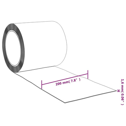 Köldridå blå 200x1,6 mm 50 m PVC
