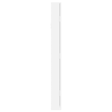 Spegelskåp vit väggmonterat 30x8,5x90 cm