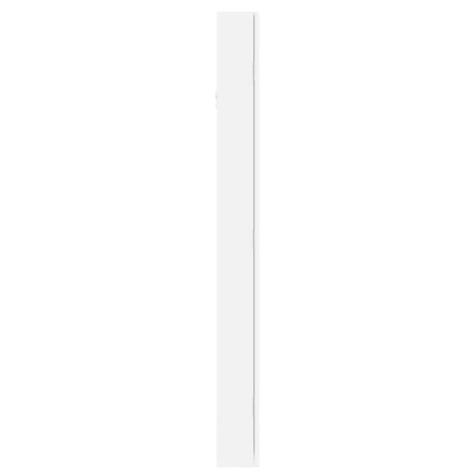 Spegelskåp vit väggmonterat 37,5x10x106 cm